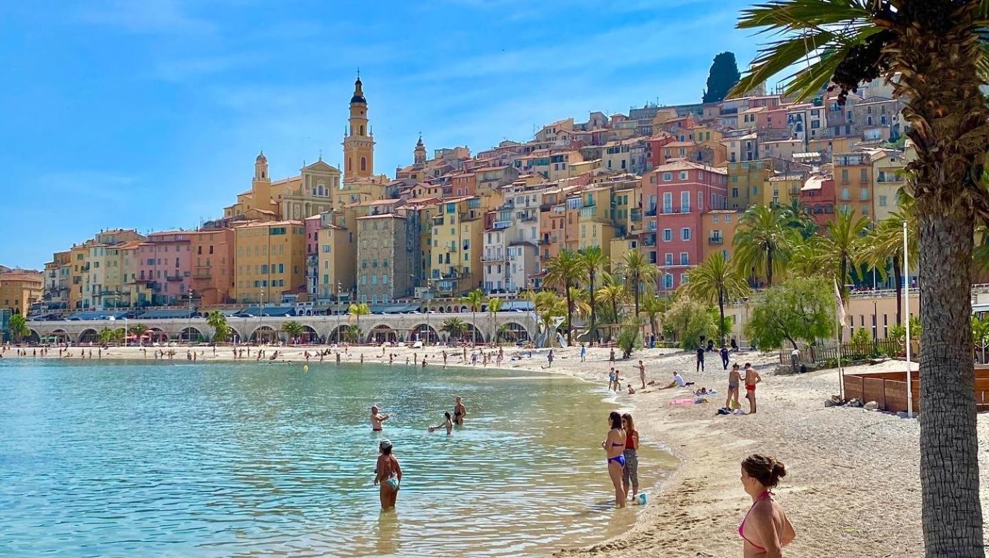 Monaco # Menton - 6 Persons - 2 Bedrooms - Full Renovated - Private Parking - Hypercenter - Clim - Beach And Sun Ментона Екстериор снимка