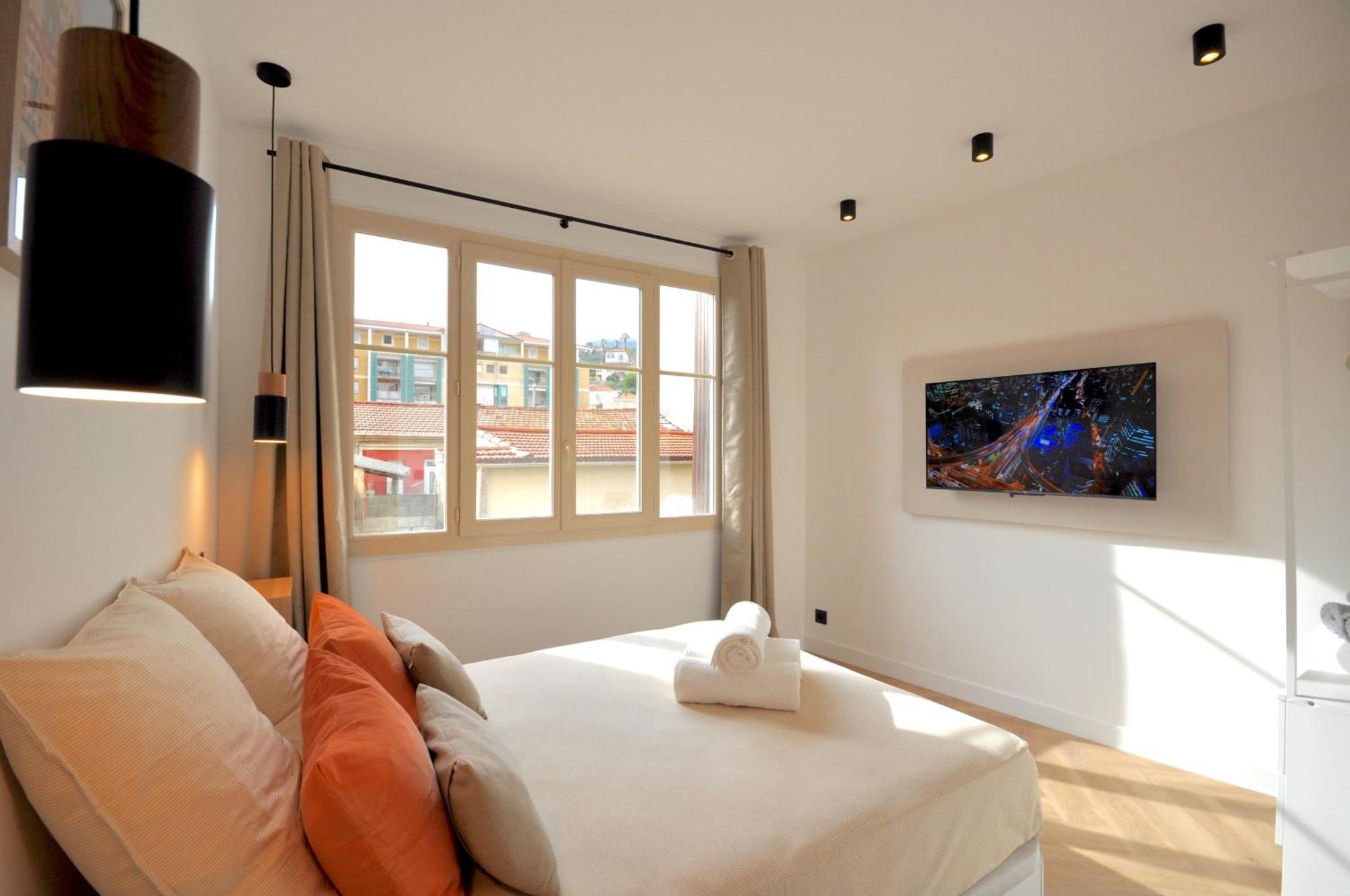 Monaco # Menton - 6 Persons - 2 Bedrooms - Full Renovated - Private Parking - Hypercenter - Clim - Beach And Sun Ментона Екстериор снимка