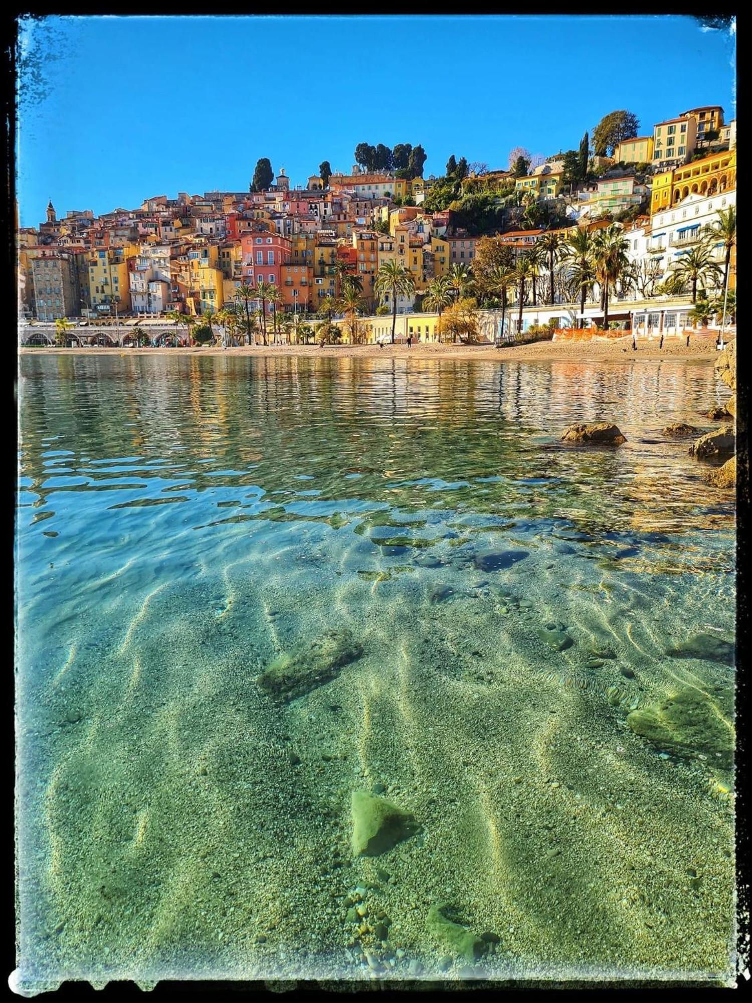Monaco # Menton - 6 Persons - 2 Bedrooms - Full Renovated - Private Parking - Hypercenter - Clim - Beach And Sun Ментона Екстериор снимка